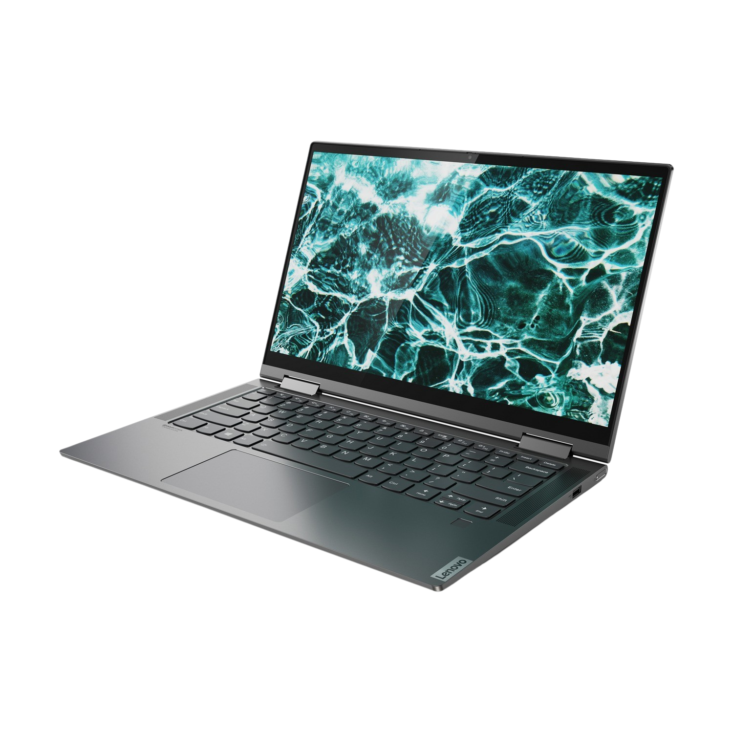 Convertible 2 en 1 - Lenovo Yoga C740-14IML, 14" FHD, Intel® Core™ i7-10510U, 8GB RAM, 512 GB SSD, W10, Gris oscuro
