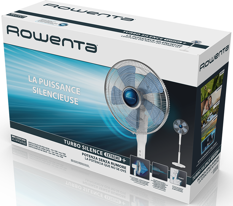 ROWENTA VU5840F0 Stand Fan Turbo Silence Ventilátor