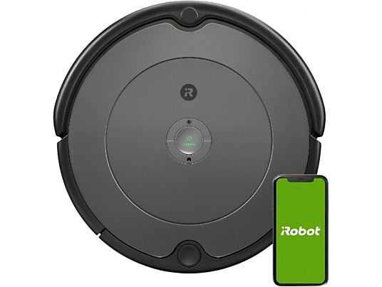 Robot aspirador - iRobot ROOMBA 697, 33 W, Autonomía 60 min, Aerovac, Control por voz, Negro