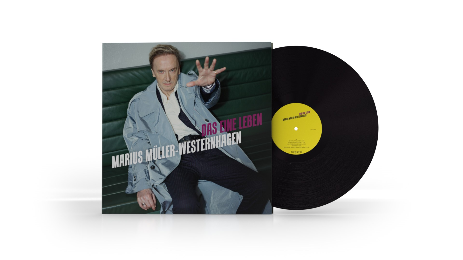 Marius Müller-Westernhagen - Das eine black - black vinyl) (Vinyl) Leben 180g, Gatefold, (180g