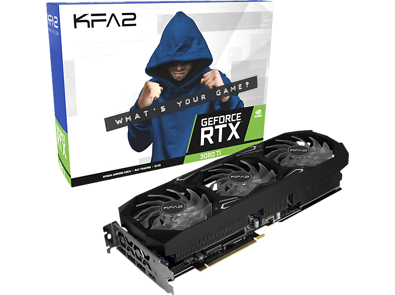 KFA2 GeForce RTX™ RTX 3080 SG 1-CLICK OC LHR 12GB (38NOM5MD99SK) (NVIDIA, Grafikkarte)