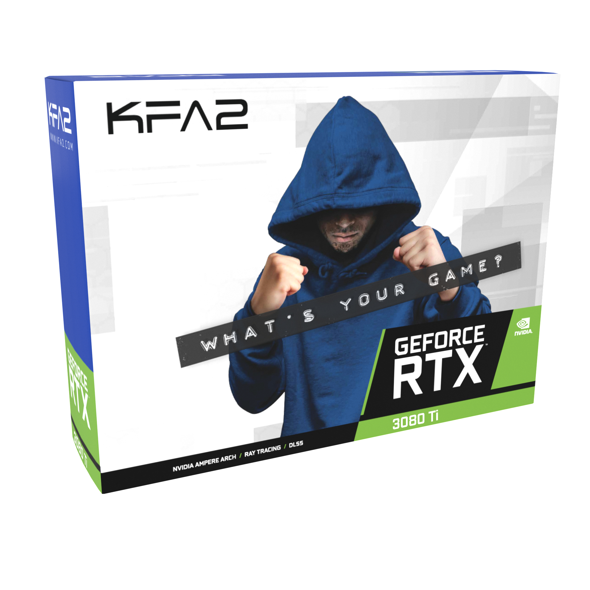 KFA2 GeForce RTX™ RTX 3080 SG 1-CLICK OC LHR 12GB (38NOM5MD99SK) (NVIDIA, Grafikkarte)