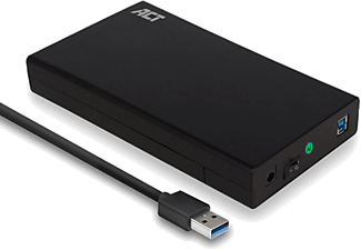 ACT külső HDD ház 3,5", USB3.2, fekete (AC1405)