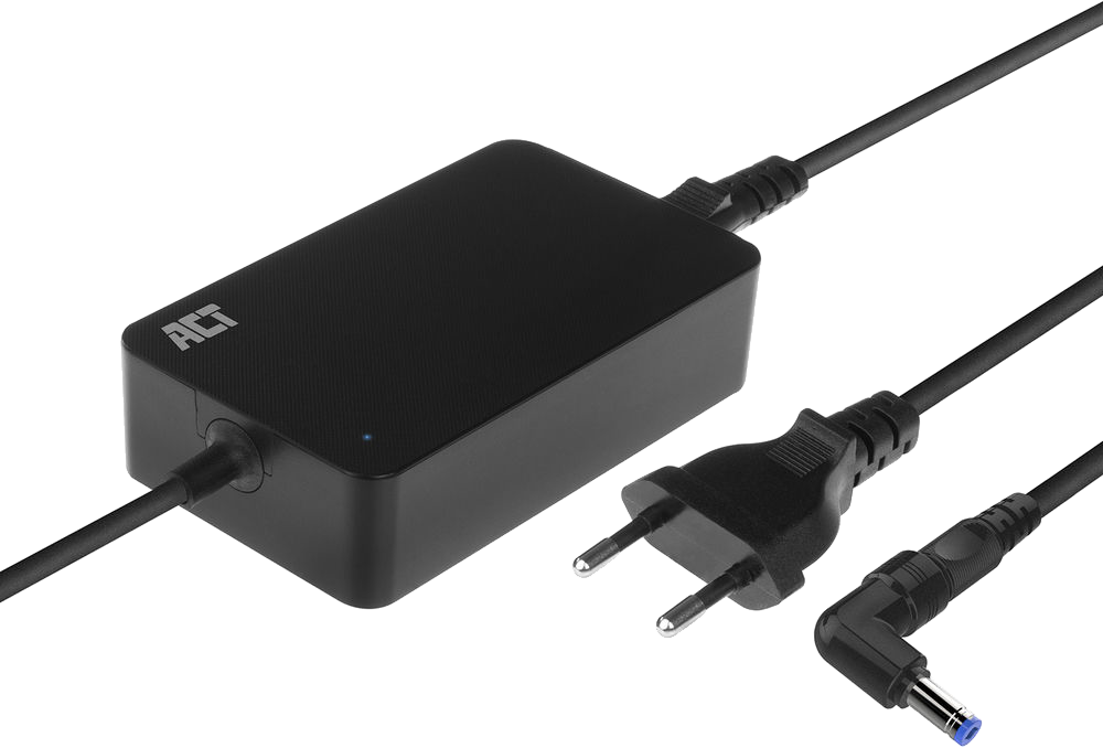 ACT univerzális laptoptöltő, 8 töltőfejjel, 65W, 3 méter kábel (AC2055)