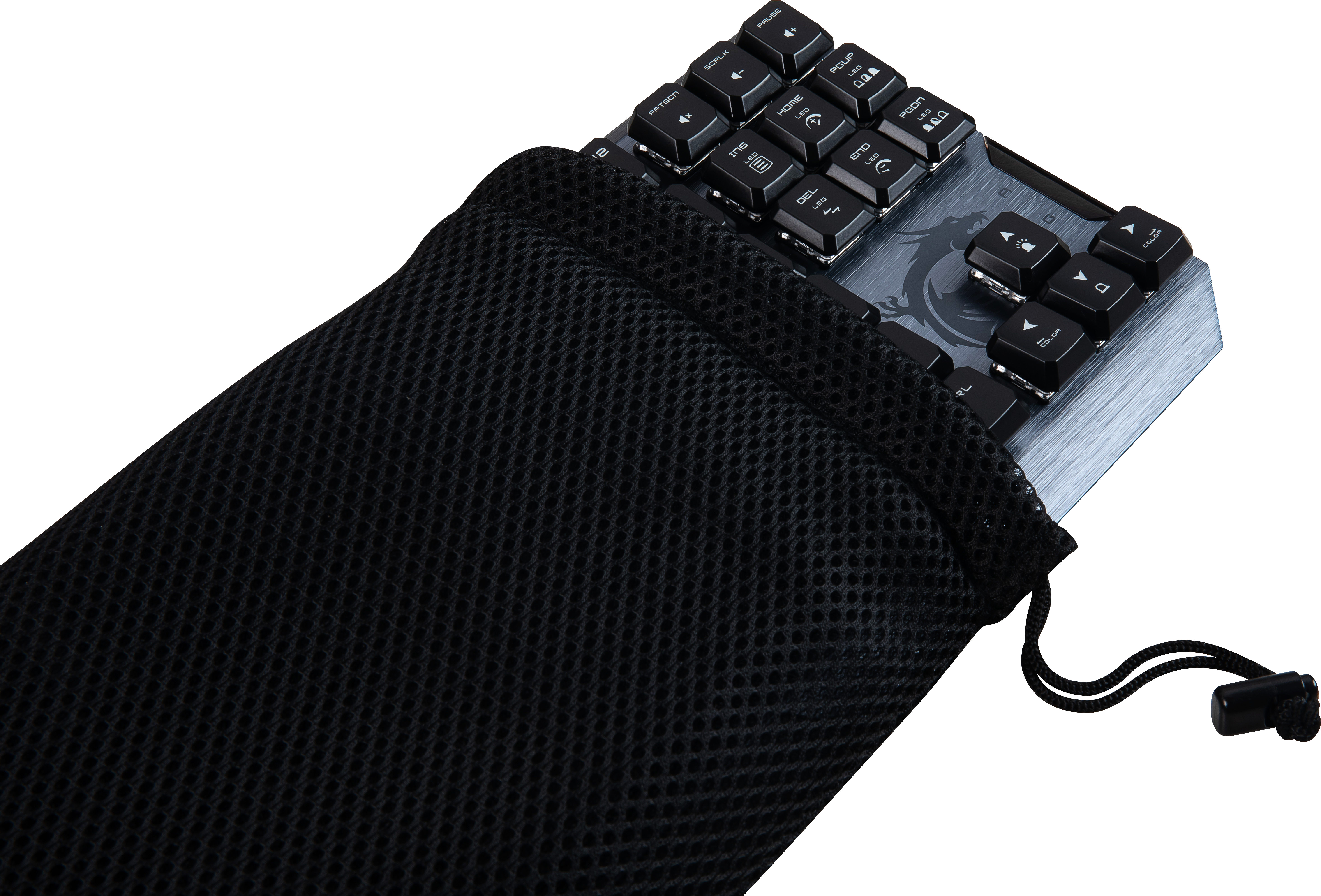 MSI Vigor GK50 TKL DE Gaming Tastatur QWERTZ (kabelgebunden, Kailh Low Profile Switch, TKL, QWERTZ Layout, schwarz, RGB pro Taste)