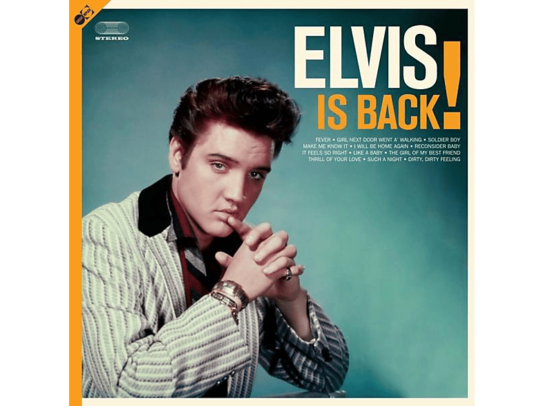 Elvis LP+Bonus (180g Back! Elvis Presley Is - (LP + - CD) Bonus-CD)
