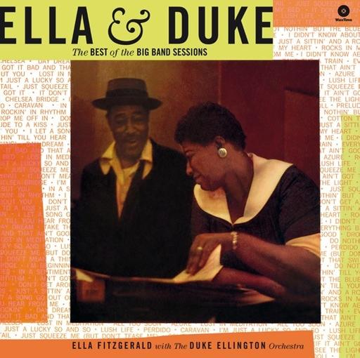 Ella Fitzgerald Duke Ellington BEST - THE ELLA SESSIONS - (Vinyl) DUKE-THE BAND OF BIG (1 