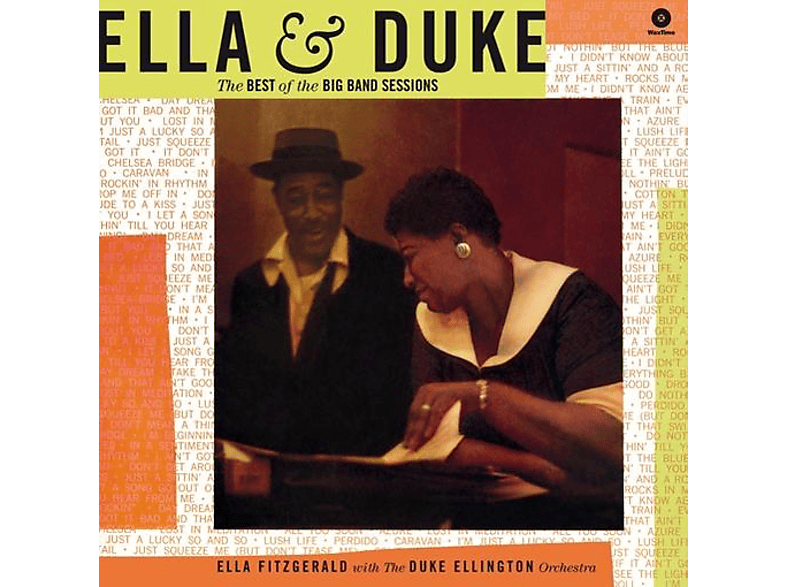 Ella Fitzgerald Duke Ellington BEST - THE ELLA SESSIONS - (Vinyl) DUKE-THE BAND OF BIG (1 
