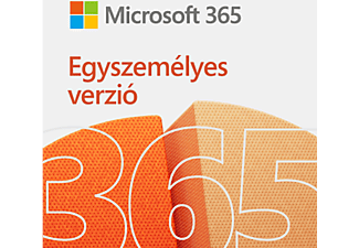 Microsoft 365 Egyszemélyes verzió (Elektronikusan letölthető szoftver - ESD) (Multiplatform)