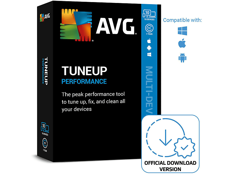 AVG TuneUp (10 Devices) | 1 Year - [PC/MAC] | SATURN