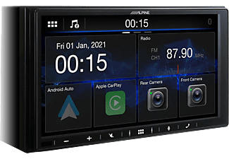 ALPINE ILX-W690D - Autoradio (2 DIN (Doppel-DIN), Schwarz)
