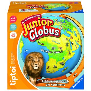 TIPTOI tiptoi® Mein interaktiver Junior Globus tiptoi, Mehrfarbig