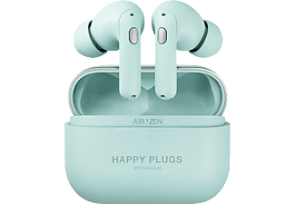 HAPPY PLUGS Air1Zen TWS vezeték nélküli fülhallgató mikrofonnal, menta zöld (142488)