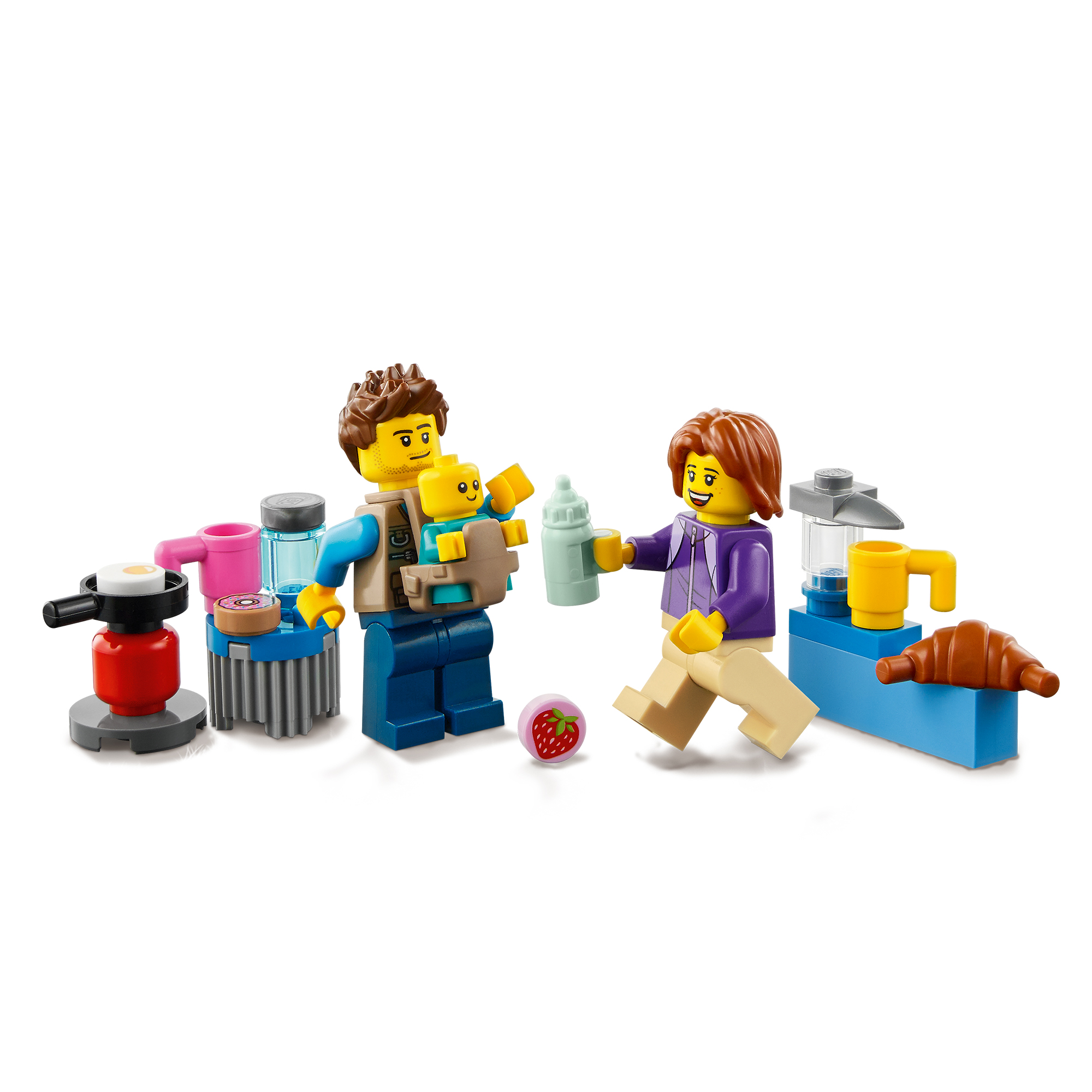 60283 LEGO Mehrfarbig Bausatz, Ferien-Wohnmobil City