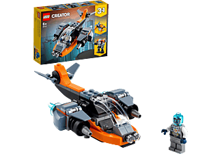 LEGO Creator 3-in-1 31111 Cyber-Drohne Spielset, Mehrfarbig