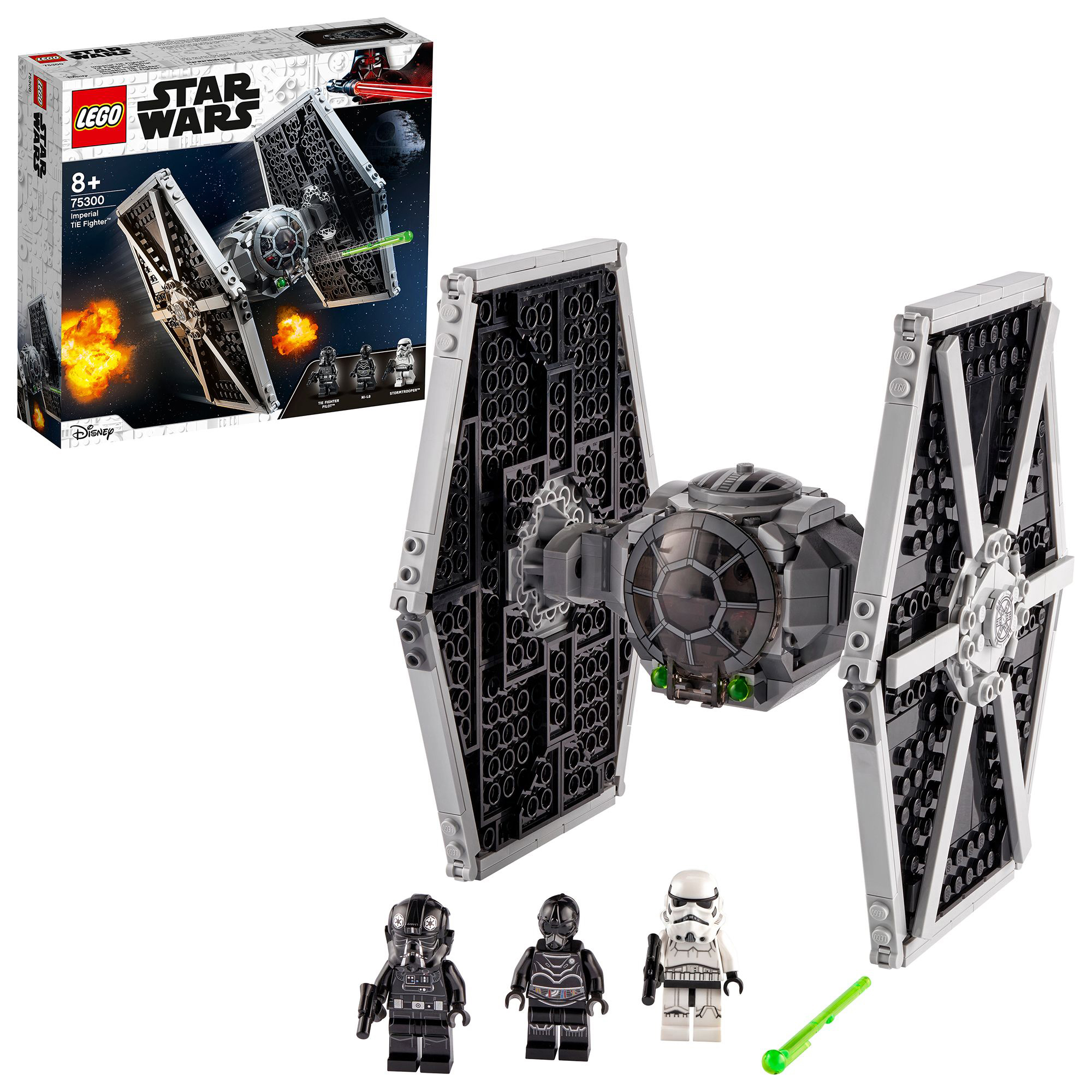 LEGO Star Imperial TIE Wars Mehrfarbig Bausatz, Fighter™ 75300