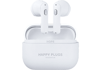 HAPPY PLUGS Hope TWS vezeték nélküli fülhallgató mikrofonnal, fehér (212340)