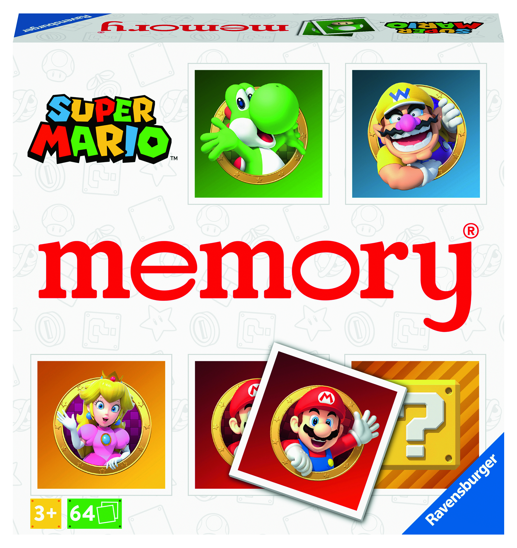 RAVENSBURGER memory® Mehrfarbig Mario Lustige Kinderspiele Super