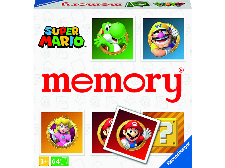 RAVENSBURGER memory® Super Mehrfarbig Lustige Kinderspiele Mario