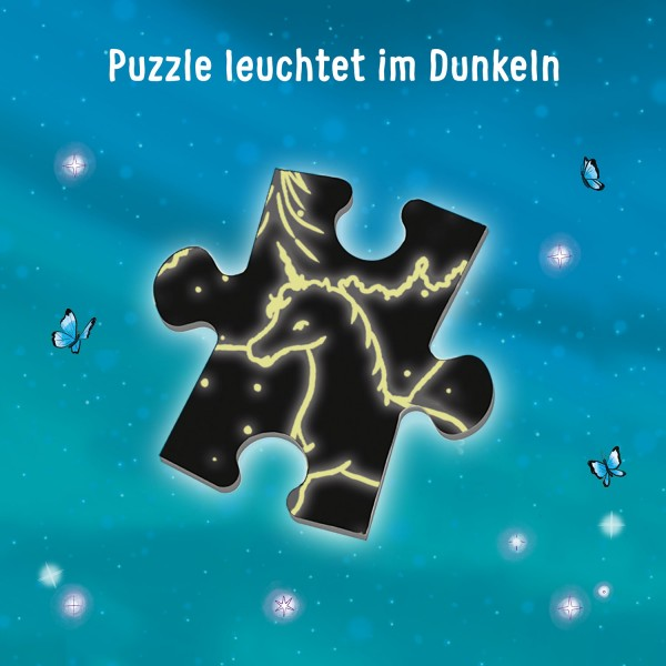 Puzzle verschwundene T) Mehrfarbig Einhorn StoryPuzzle (150 Sternenschweif Das KOSMOS