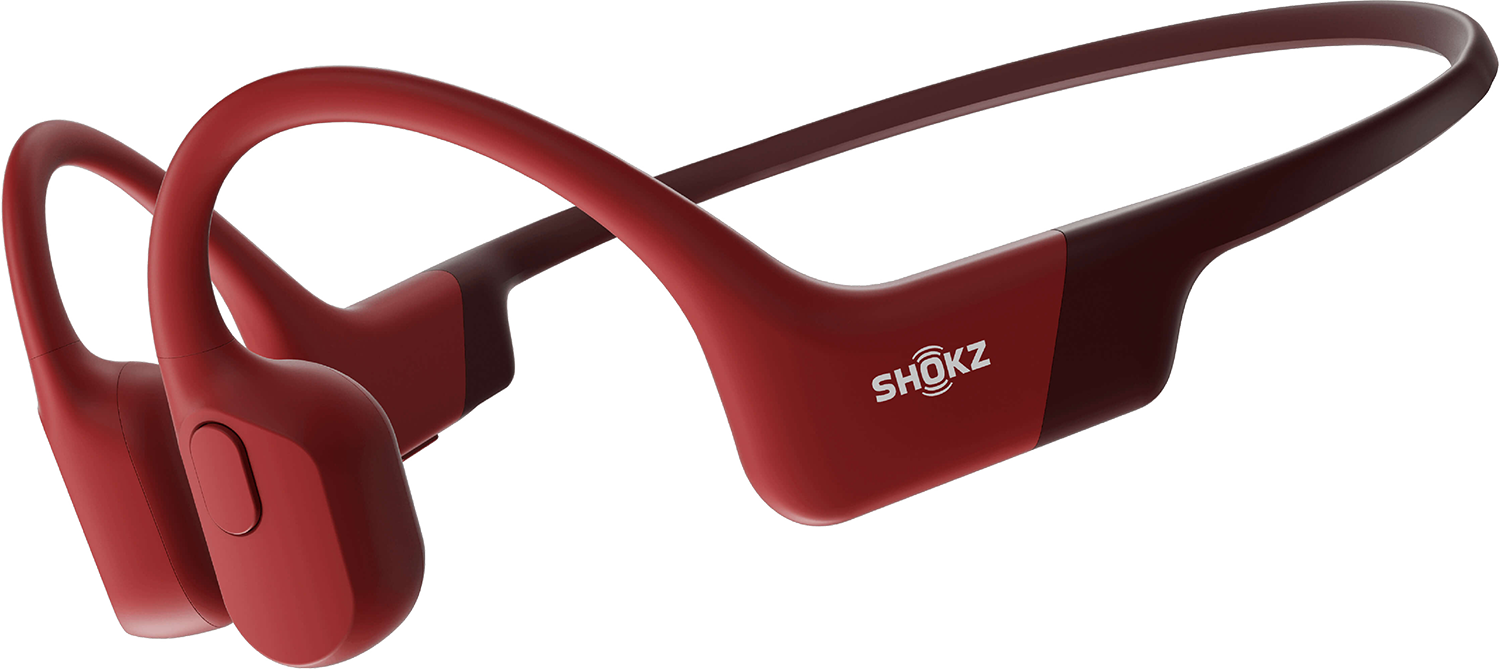 Shokz Openrun Bone Conduction Rood afbeelding