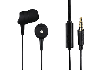 HAMA Basic4Phone mikrofonos fülhallgató, fekete (184041)