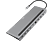 HAMA USB 3.2 Type-C 10in1 dokkoló adapter, szürke (200100)