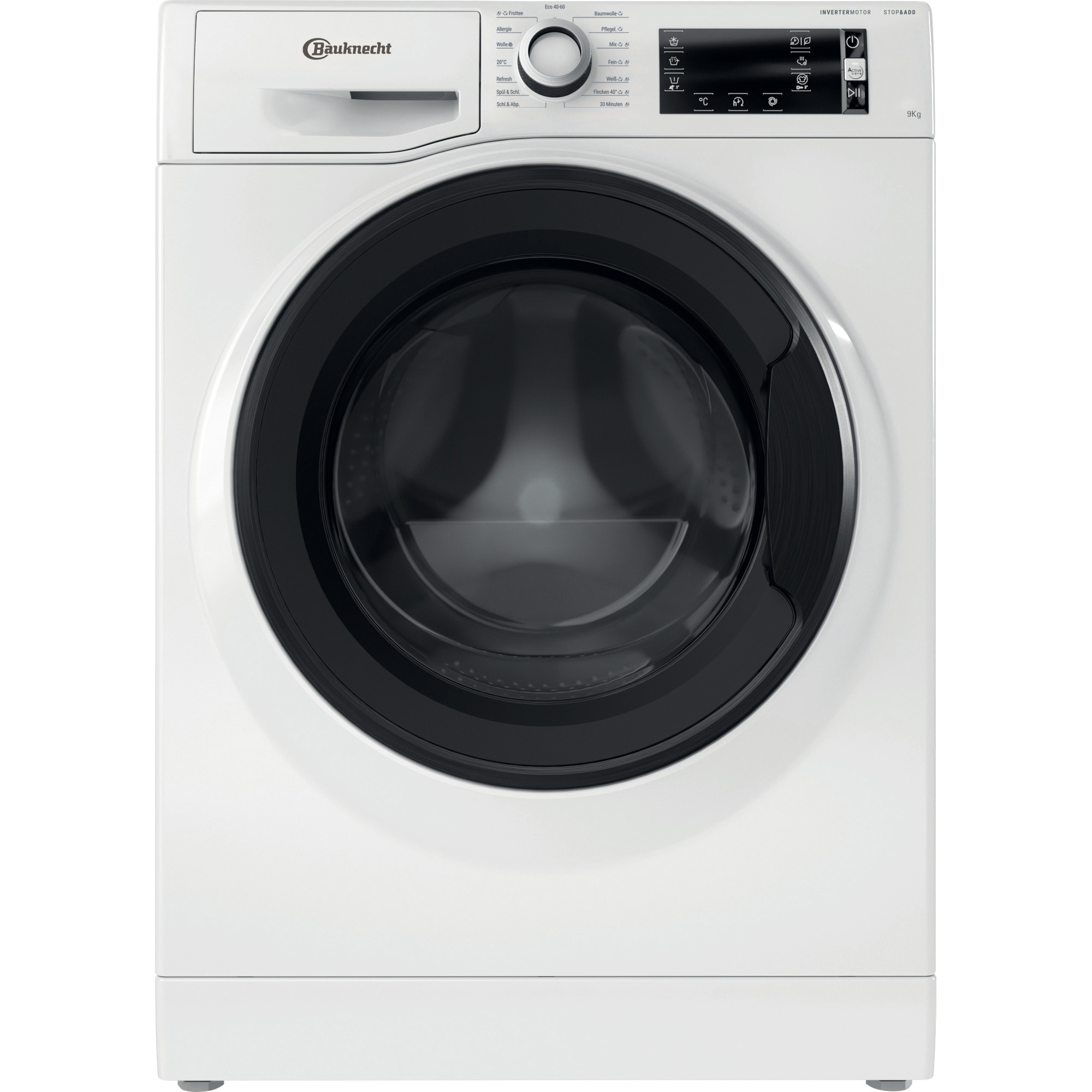 BAUKNECHT WM Sense 9A Waschmaschine (9 kg, 1351 U/Min., A)