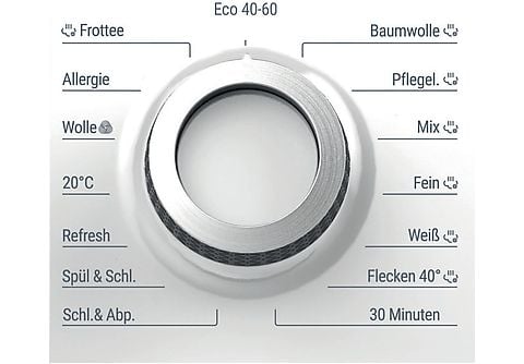 BAUKNECHT WM Sense 9A Waschmaschine (9 kg, 1351 U/Min., A) Waschmaschine  mit Weiß kaufen | SATURN