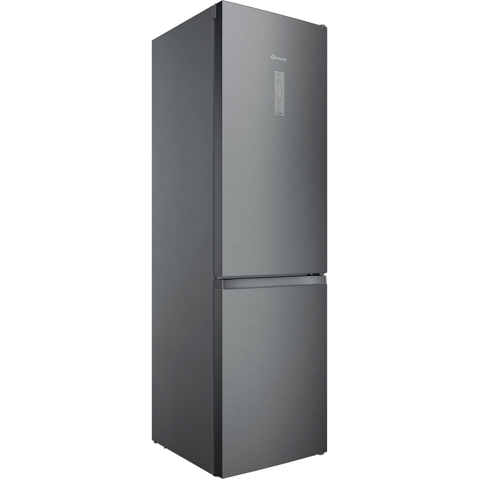 BAUKNECHT KGN 20CM3EIN Kühlgefrierkombination (C, 367 l, 2027 mm hoch, Edelstahloptik)