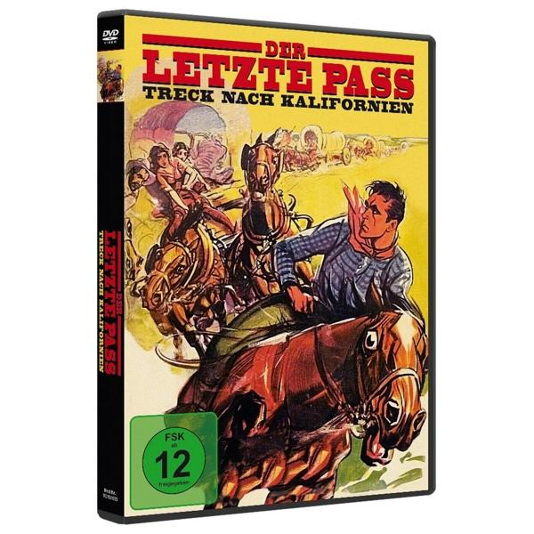 DVD-Cover: 'Der Letzte Pass' zeigt einen Mann, der in einer Postkutschenszene geschlagen wird.