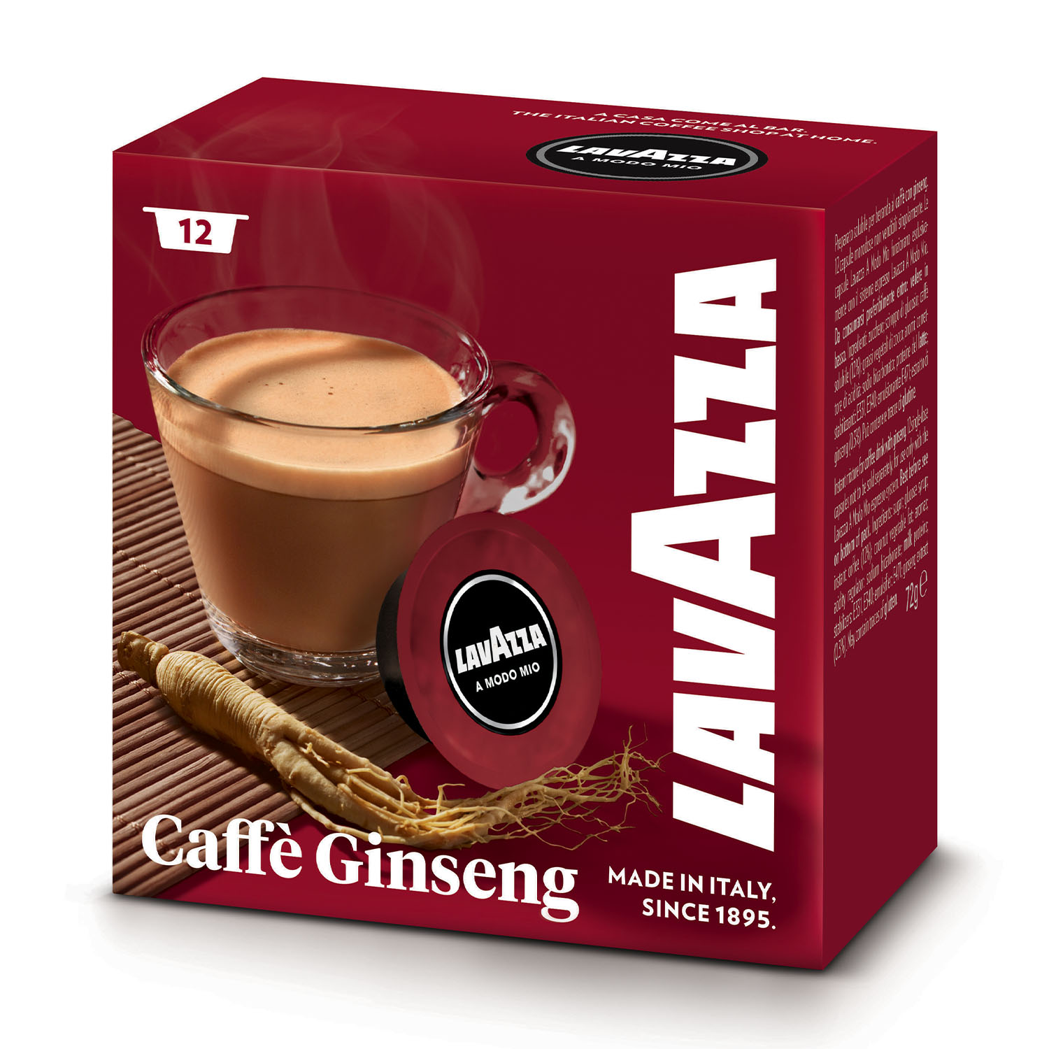 Lavazza Capsule Lavazza a Modo Mio Caffè Ginseng 12Caps