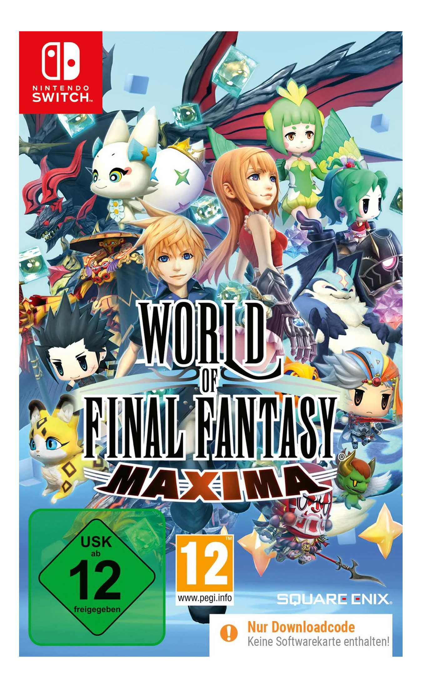 World of Final Fantasy Maxima (CiaB) - Nintendo Switch - Tedesco