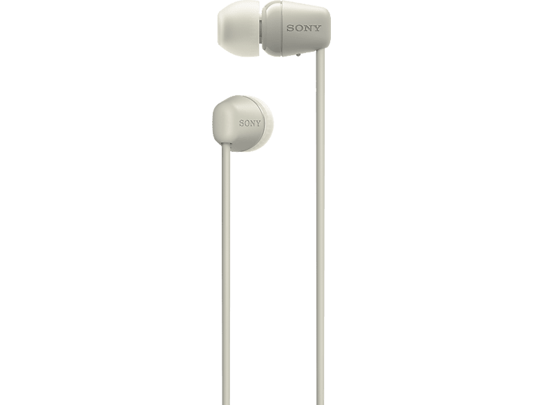 Thumbnail - SONY WI-C100, In-ear Kopfhörer Bluetooth Cremefarben