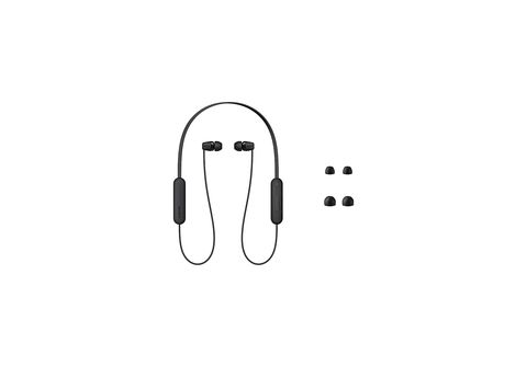 SONY WI-C100, In-ear Kopfhörer Schwarz | Schwarz in Bluetooth SATURN Kopfhörer kaufen