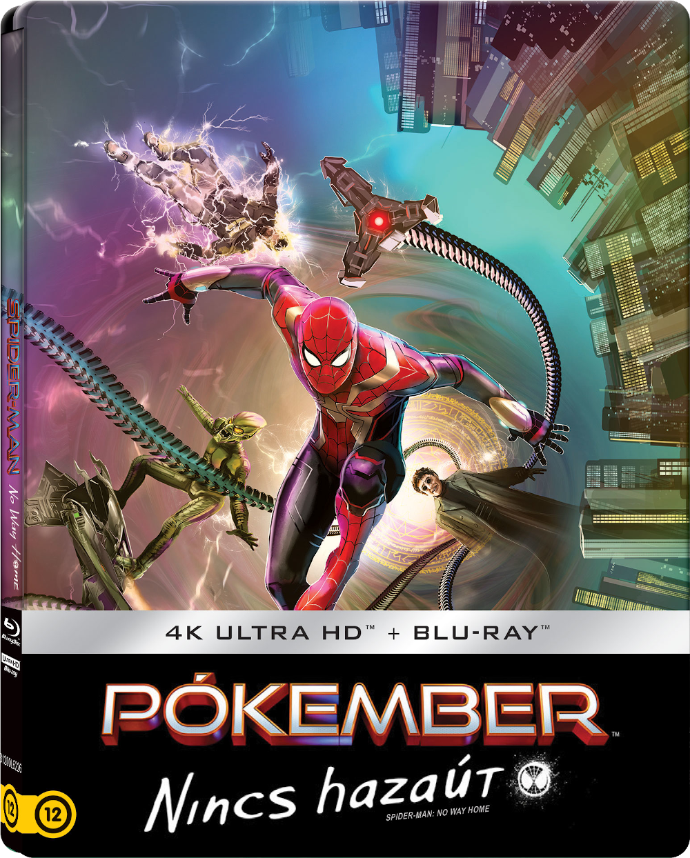 Pókember: Nincs hazaút ("Pop Art" Steelbook) (4K Ultra HD Blu-ray + Blu-ray)