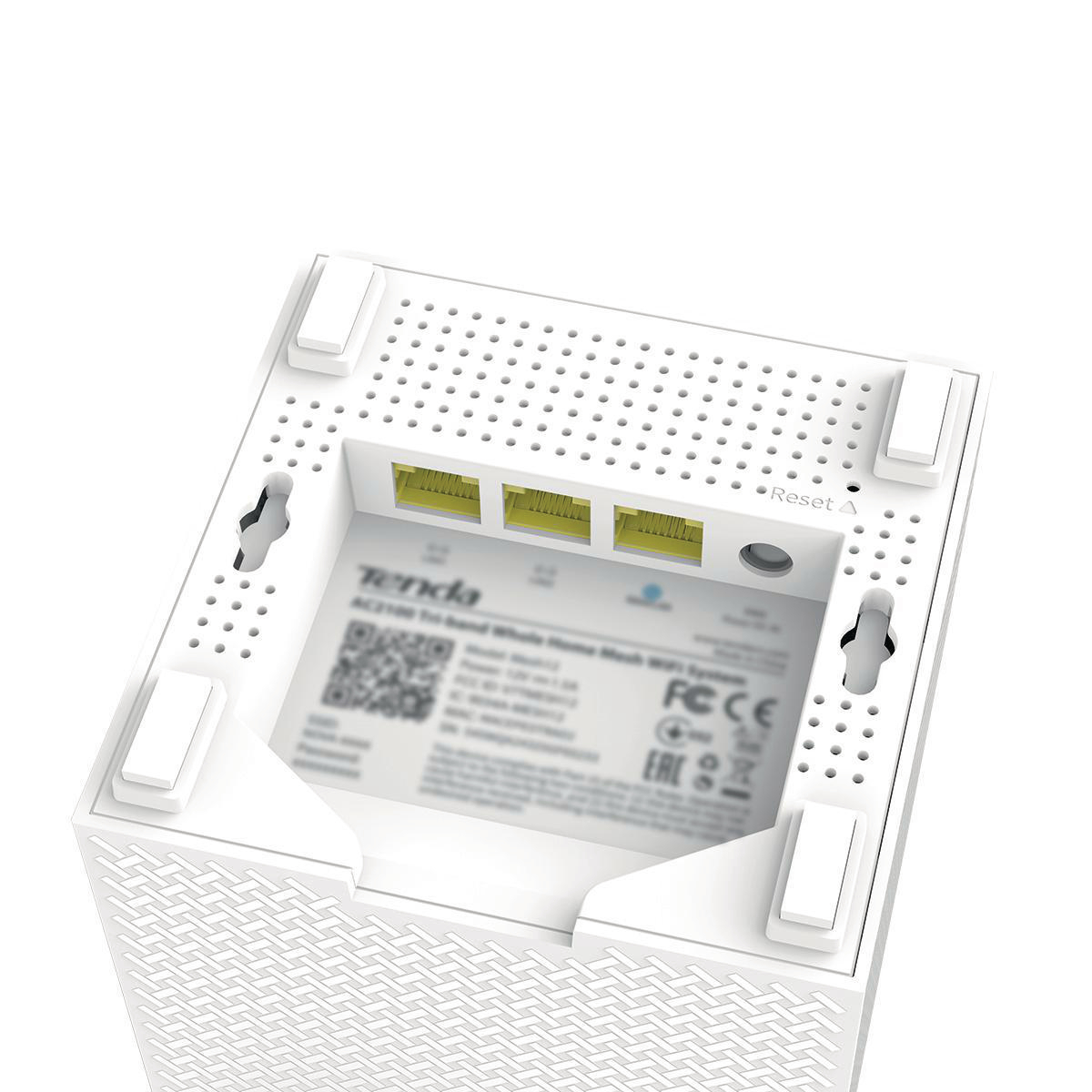 TENDA Nova MW12 (3er-Pack) - AC2100 Tri-Band WLAN Mesh Router 2100 Mbit/s