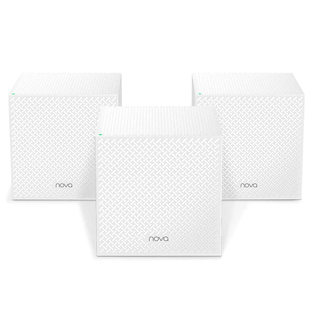 TENDA Nova MW12 (3er-Pack) - AC2100 Tri-Band WLAN Mesh Router 2100 Mbit/s