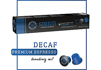 SIRIUS 7 Decaf Nespresso Uyumlu Premium Kapsül Kahve_1