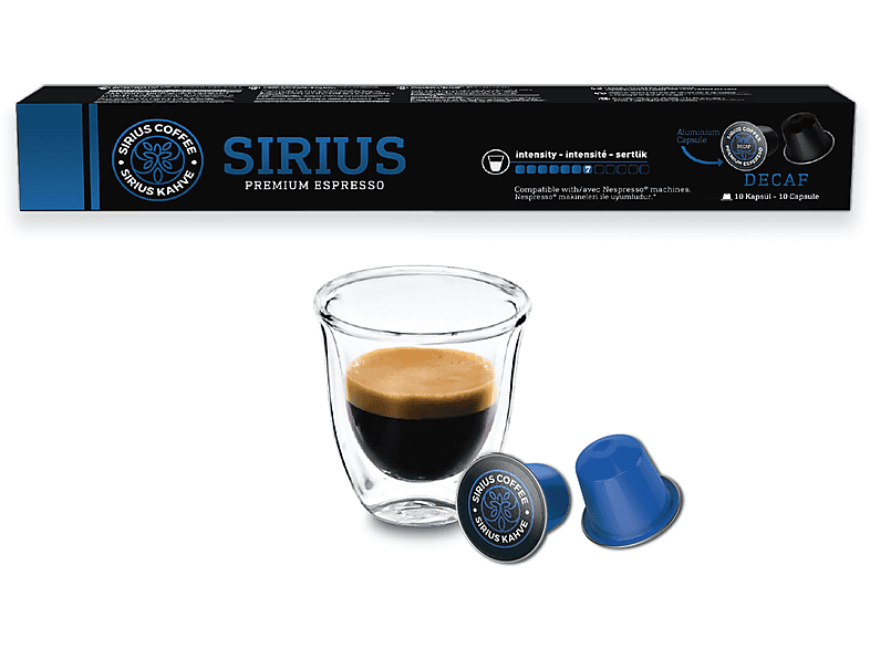 SIRIUS 7 Decaf Nespresso Uyumlu Premium Kapsül Kahve_2