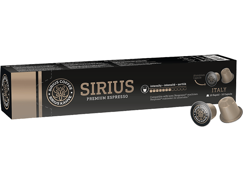 SIRIUS Premium Kapsül Kahve 7 Italy Nesproesso Uyumlu