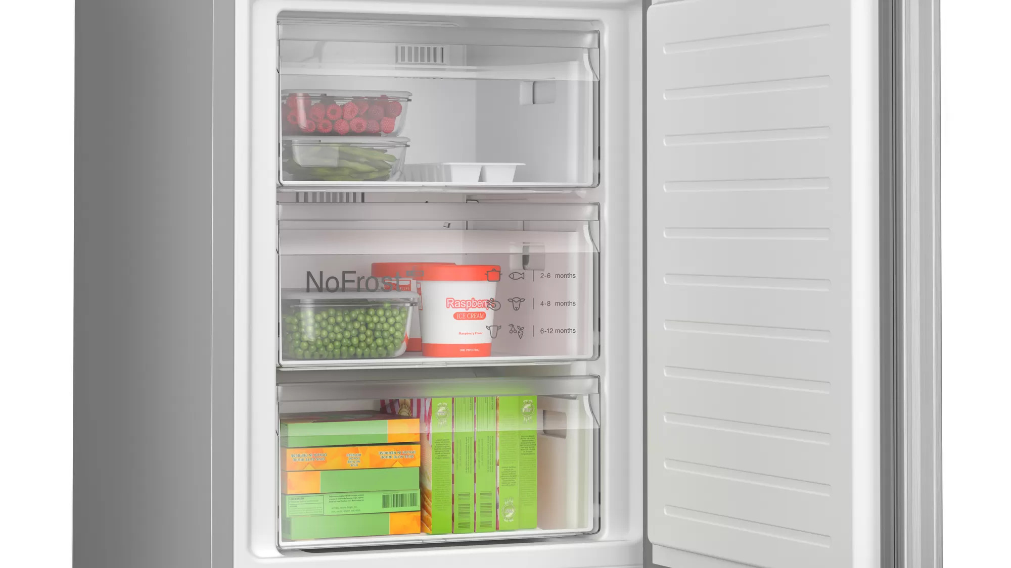 BOSCH Frigo-congélateur D (KGN392LDF)