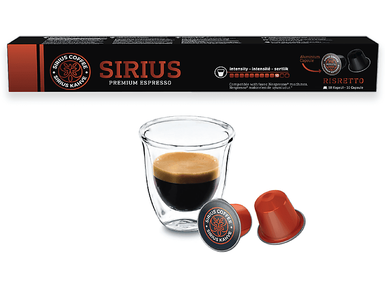 SIRIUS 10 Ristretto Nespresso Uyumlu Premium Kapsül Kahve_2