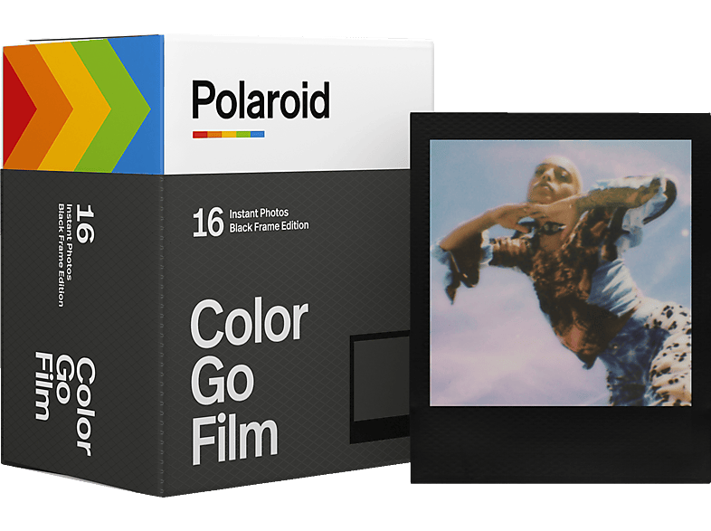 POLAROID Go 2x8 schwarzer Fotofilm Rahmen