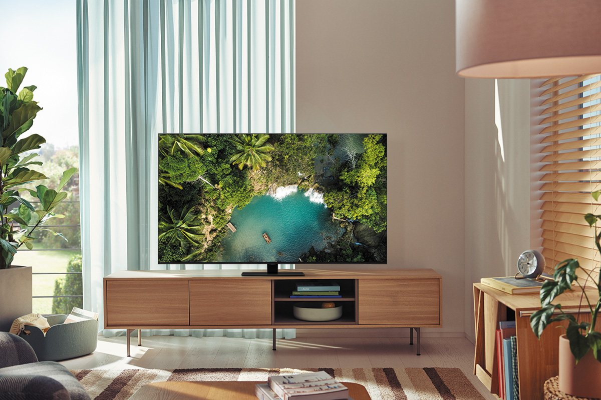 SAMSUNG 55" QLED 4K Smart TV QE55Q80BATXXN - QLED 4K - TV QLED - 55 pouces