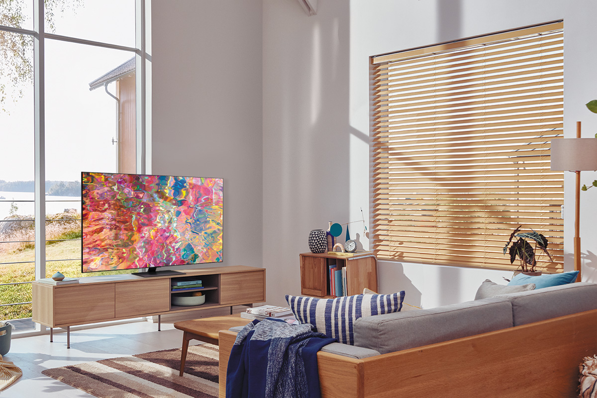 SAMSUNG 55" QLED 4K Smart TV QE55Q80BATXXN - QLED 4K - TV QLED - 55 pouces