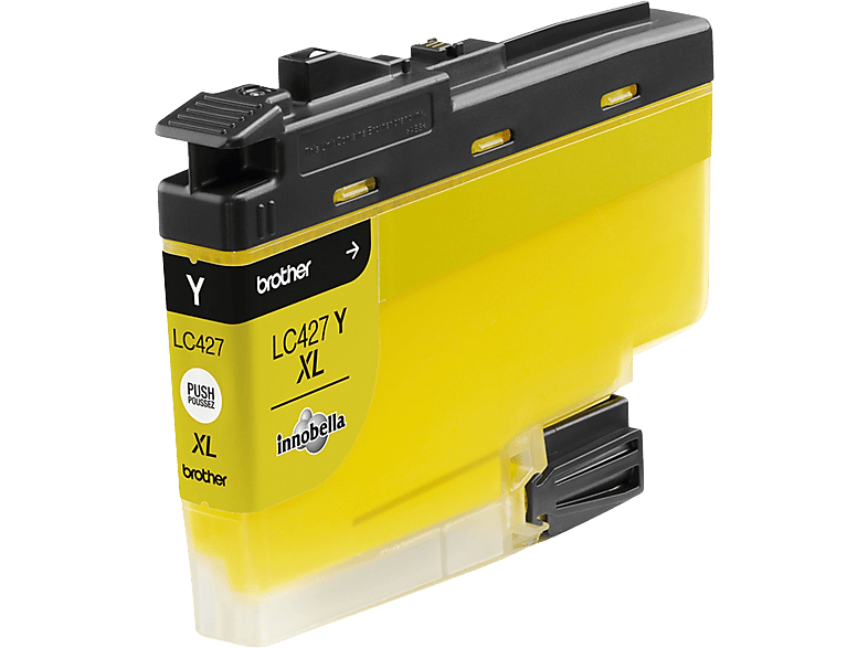 Cartucho de tinta - Brother LC427XLY, Hasta 5000 páginas, XL, Amarillo