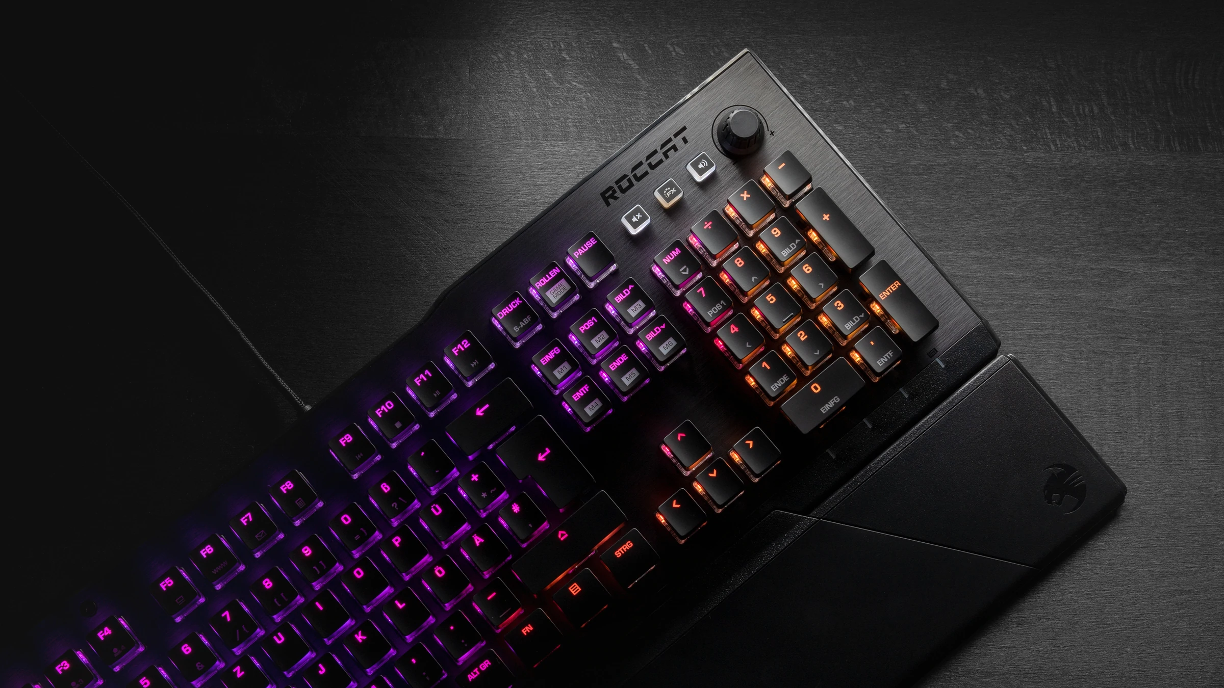 Roccat Vulcan 121 AIMO RED Clavier