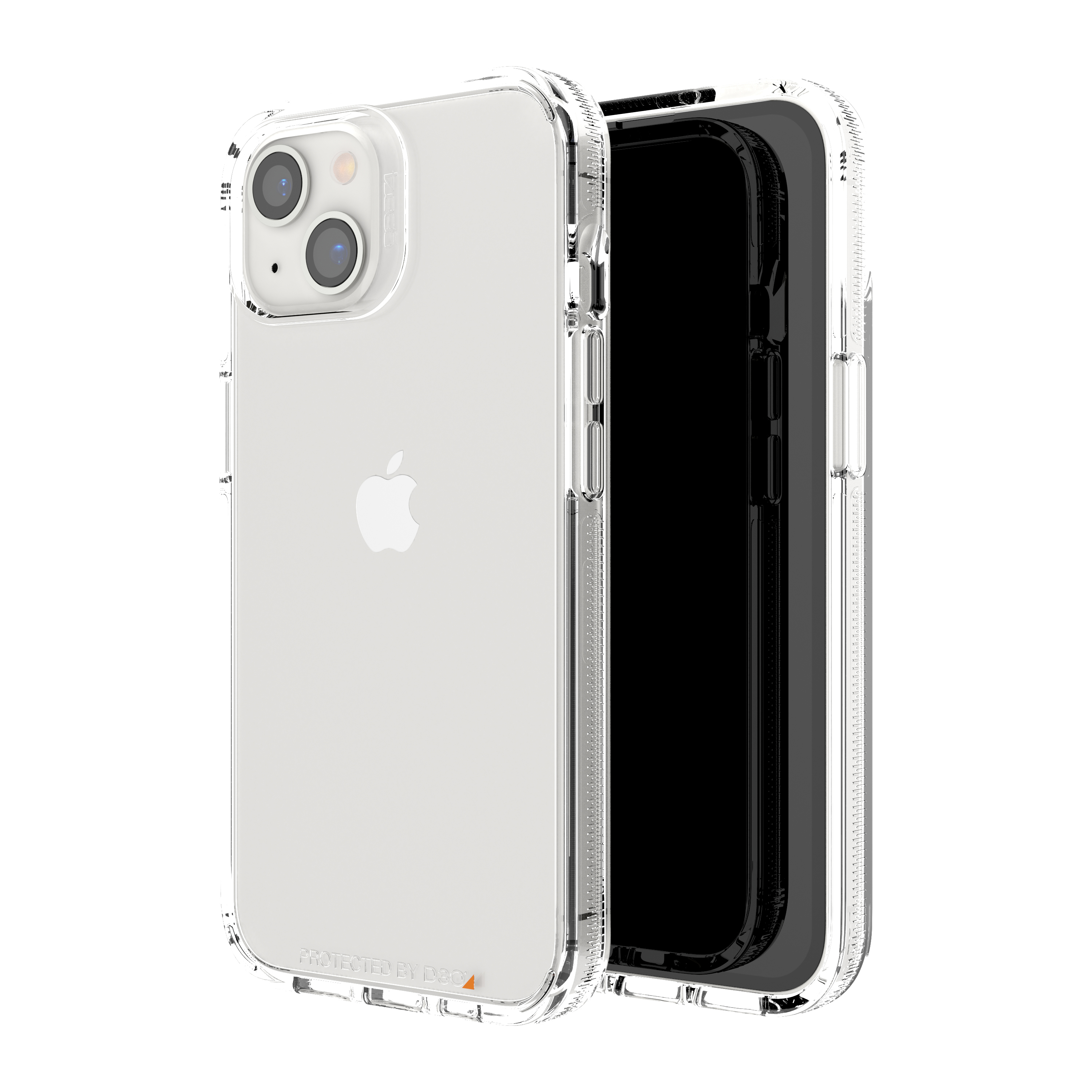 Transparent Crystal iPhone D3O Cases 13, Backcover, Apple, GEAR4 Palace,