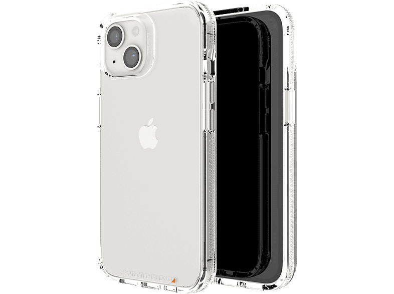 GEAR4 D3O Cases Crystal Palace, Backcover, Apple, iPhone 13, Transparent